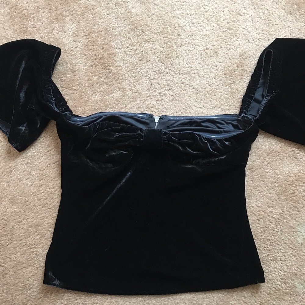 Express velvet top 3 for $20